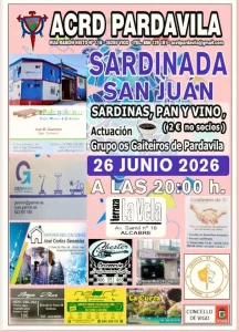 Sardiñada Xan Xoan 2026