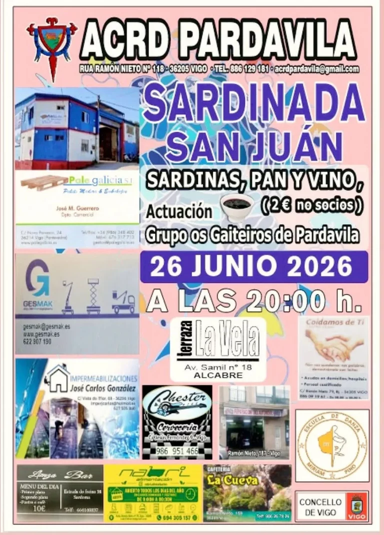 Sardiñada Xan Xoan 2026